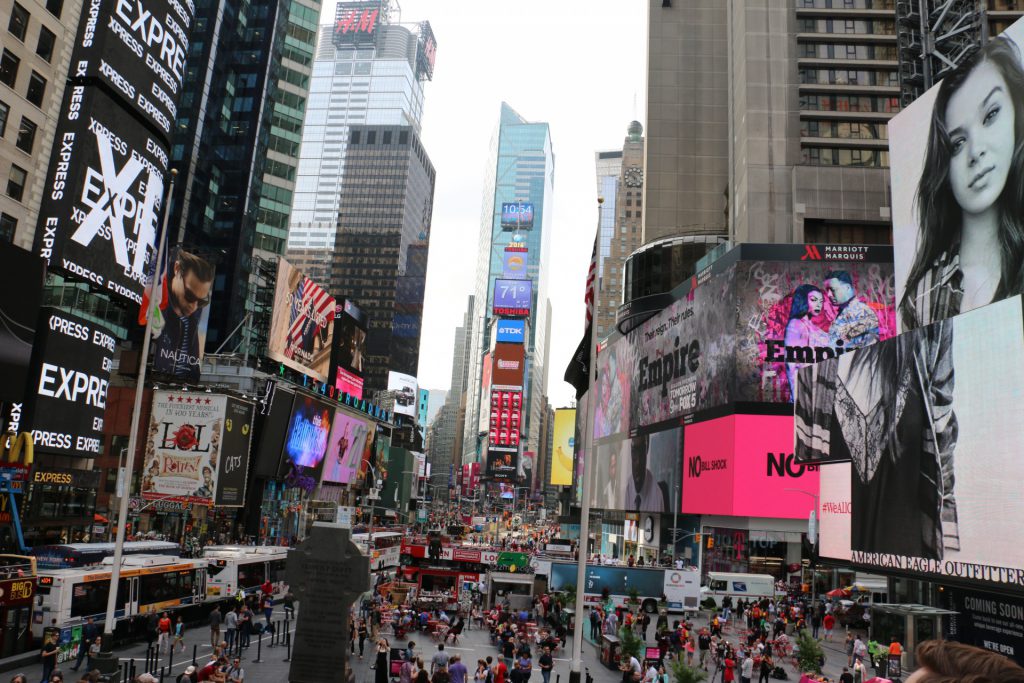 Times Square - atrakcja w Nowym Jorku - co zobaczyć