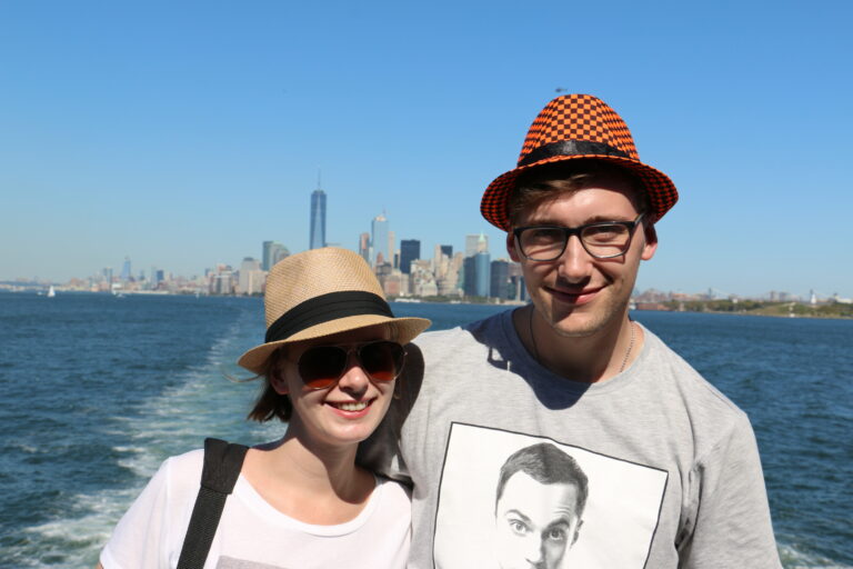 Blog podróżniczy po USA - Widok na Manhattan ze Staten Island