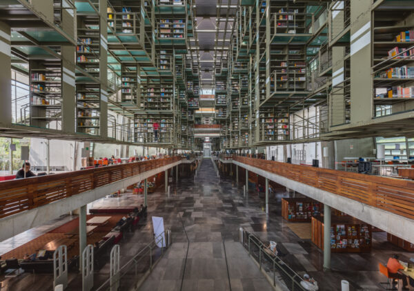 Biblioteka Vasconcelos - mexico city atrakcje