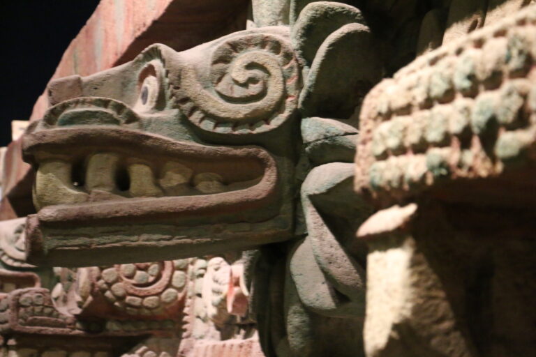 Eksponat w Muzeum Antropologicznym - atrakcje Mexico City, co zobaczyć?