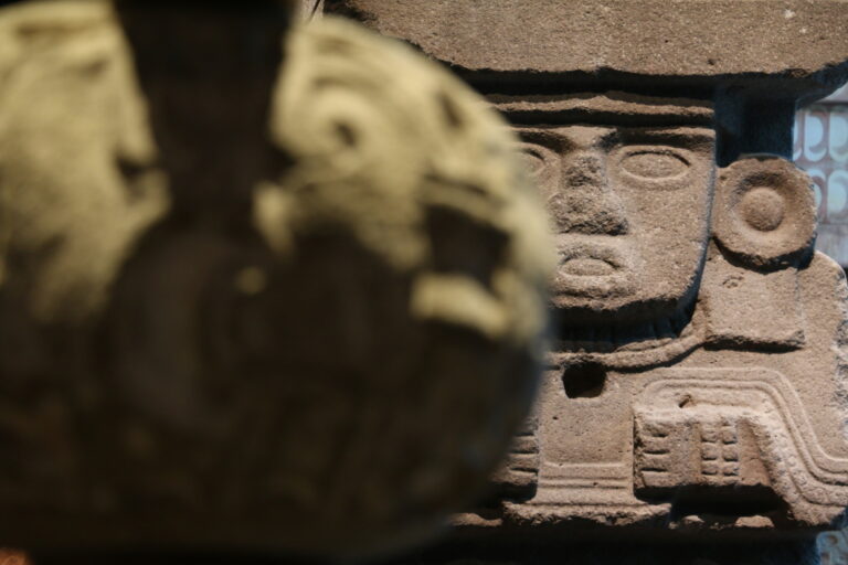 Eksponat w Muzeum Antropologicznym - atrakcje Mexico City, co zobaczyć?