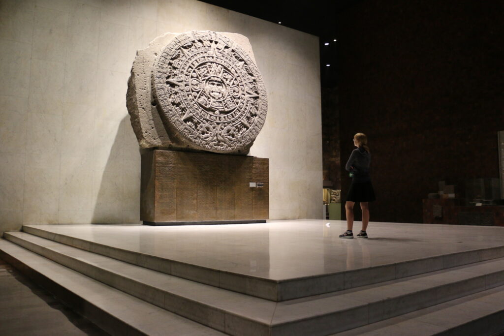 Muzeum Antropologiczne w Mexico City - kalendarz