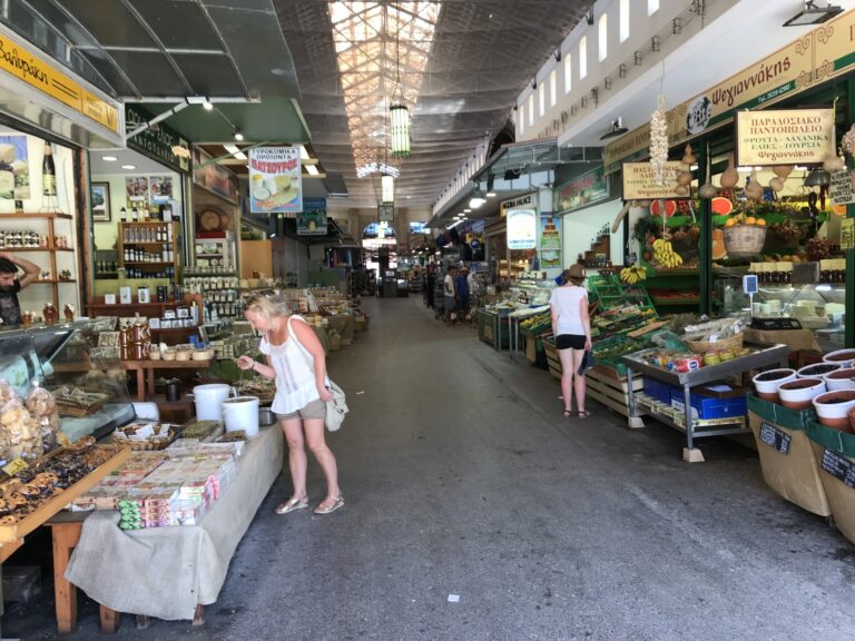 Hala targowa - Chania, Kreta