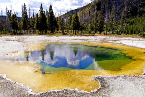 Yellowstone - najlepsze parki narodowe w USA