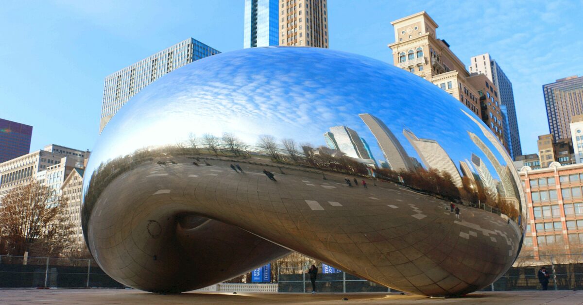 Chicago - co zobaczyć - Cloud Gate