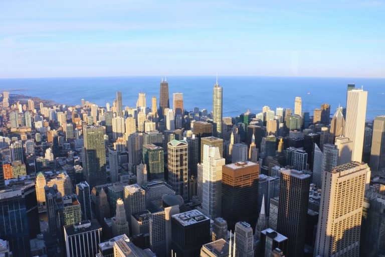Panorama Chicago z Wills Tower