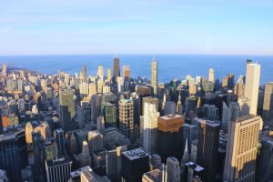 Chicago - widok na centrum