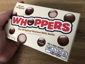 Whoppers - czekoladowe kulki z USA