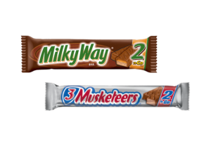 3 Musketeers i Milky Way - amerykańskie słodycze