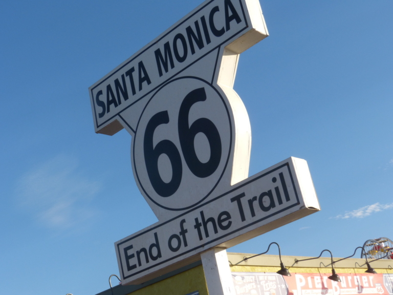 Droga 66 w Santa Monica