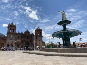 Plaza de Armas w Cuzco, Peru