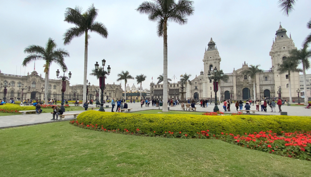 Plaza Mayor i Katedra w Limie