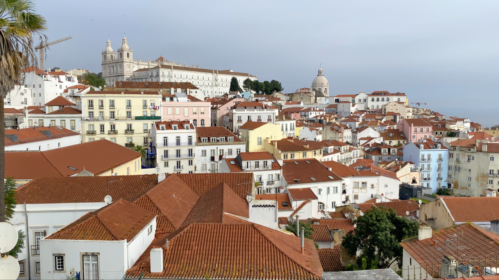 Lizbona - panorama miasta