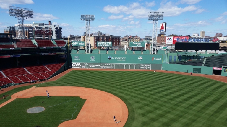 Fenway Park - stadion Red Sox w Bostonie