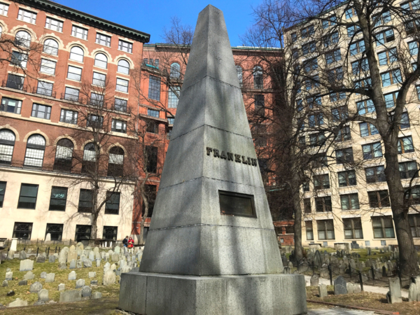 Zabytkowy cmentarz w Bostonie