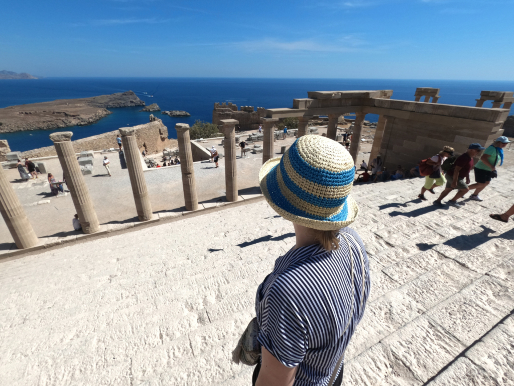 Akropol w Lindos - Rodos