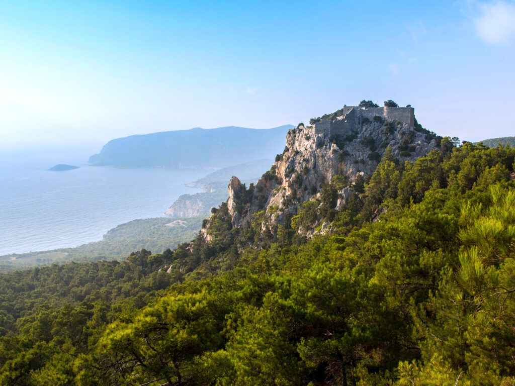 Rodos zamek Monolithos