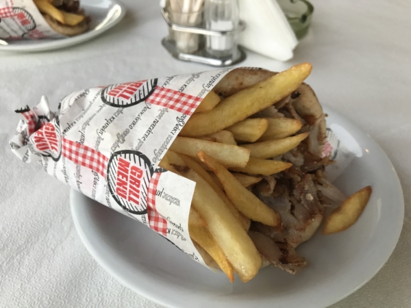 souvlaki - grecki fast food