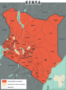 Malaria - bezpieczeństwo w Keni