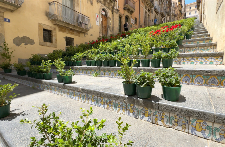 Caltagirone - schody - Sycylia