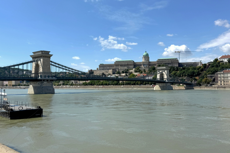 Budapeszt widok na zamek