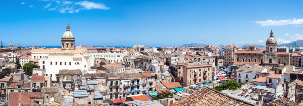 Palermo panorama miasta