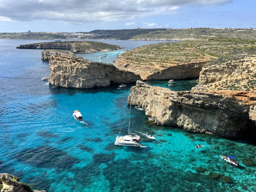 Wybrzeże Comino Krystaliczna Laguna