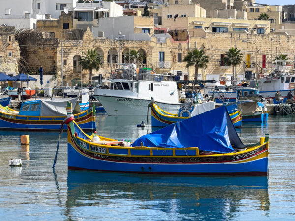 Łódź w Marsaxlokk, Malta - jedna z największych atrkacji