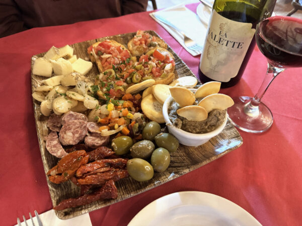 Malta - degustacyjna deska na Malcie
