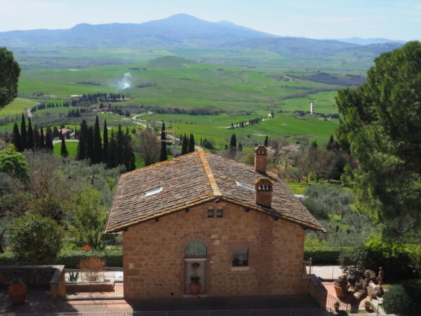Pienza Toskania trasa rowerowa