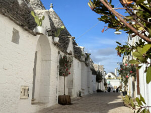 Klimat uliczek w Alberobello