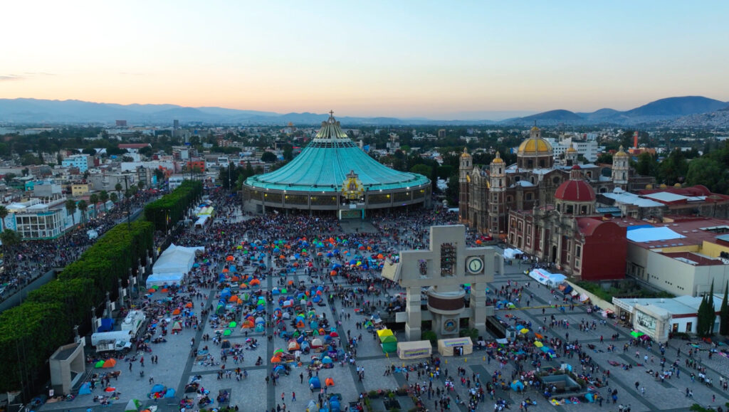 Tłumy pielgrzymów w Guadalupe