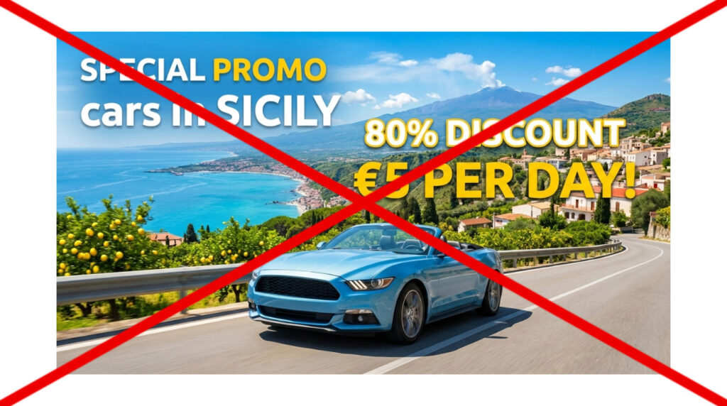 Promocja na samochody na Sycylii