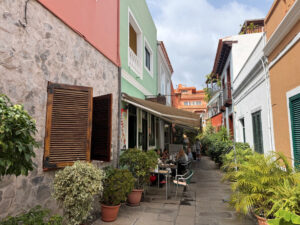Uliczki w Puerto de la cruz