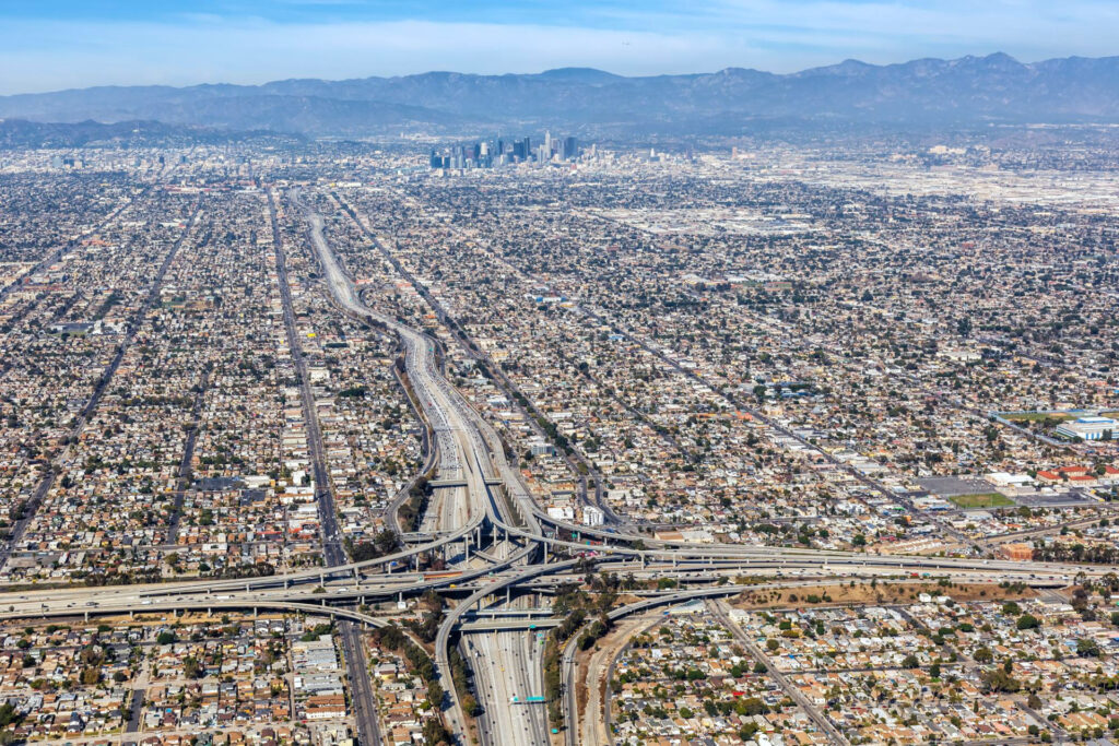 Południowe Los Angeles - bezpieczeństwo w USA