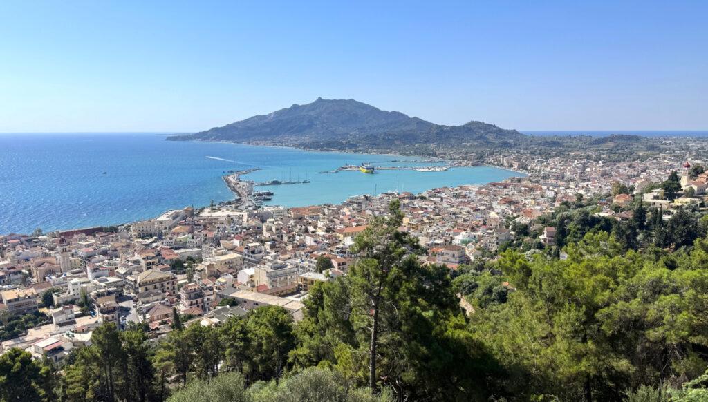 Zakynthos Chora panorama