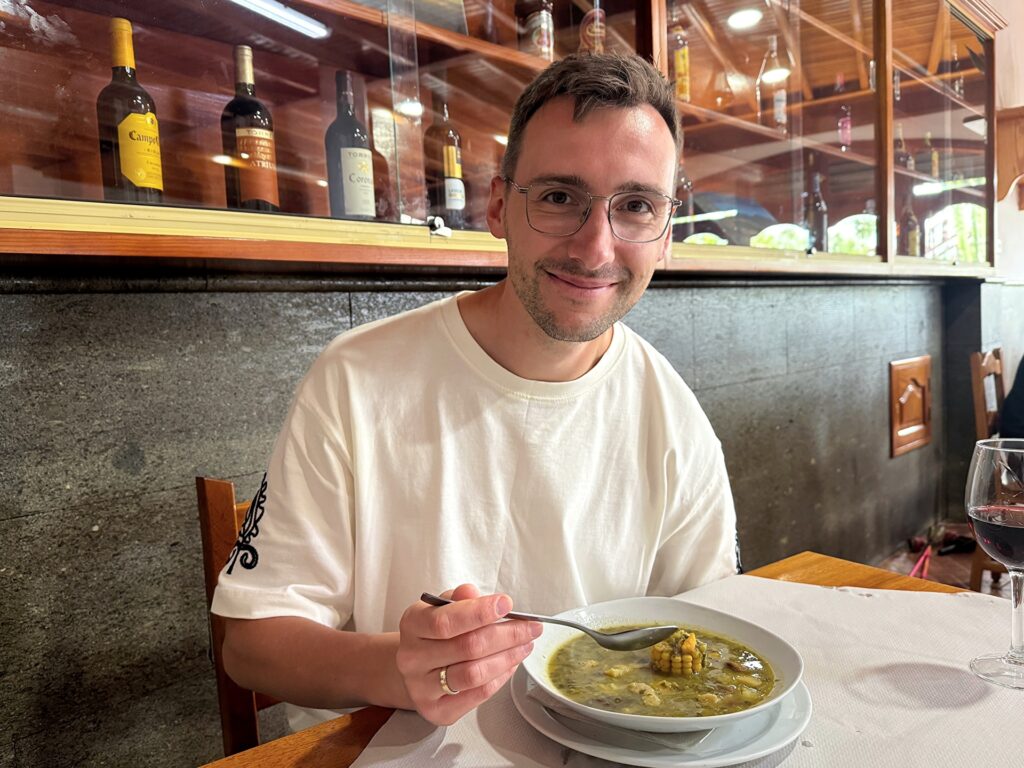 Łukasz i Potaje de berros