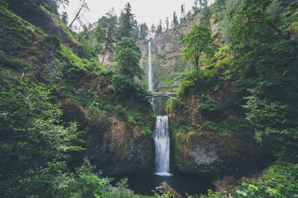 Wodospady przy Columbia River Gorge