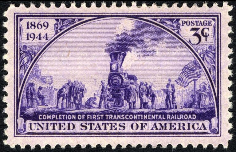 First transcontinental railroad